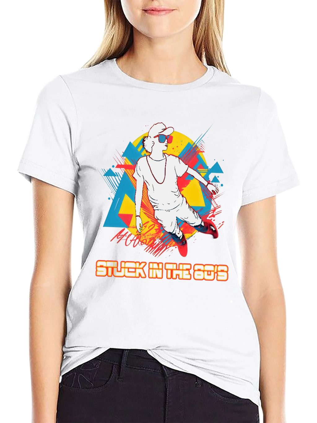 Stuck in the 80s Graphic Tee - Retro Vibe