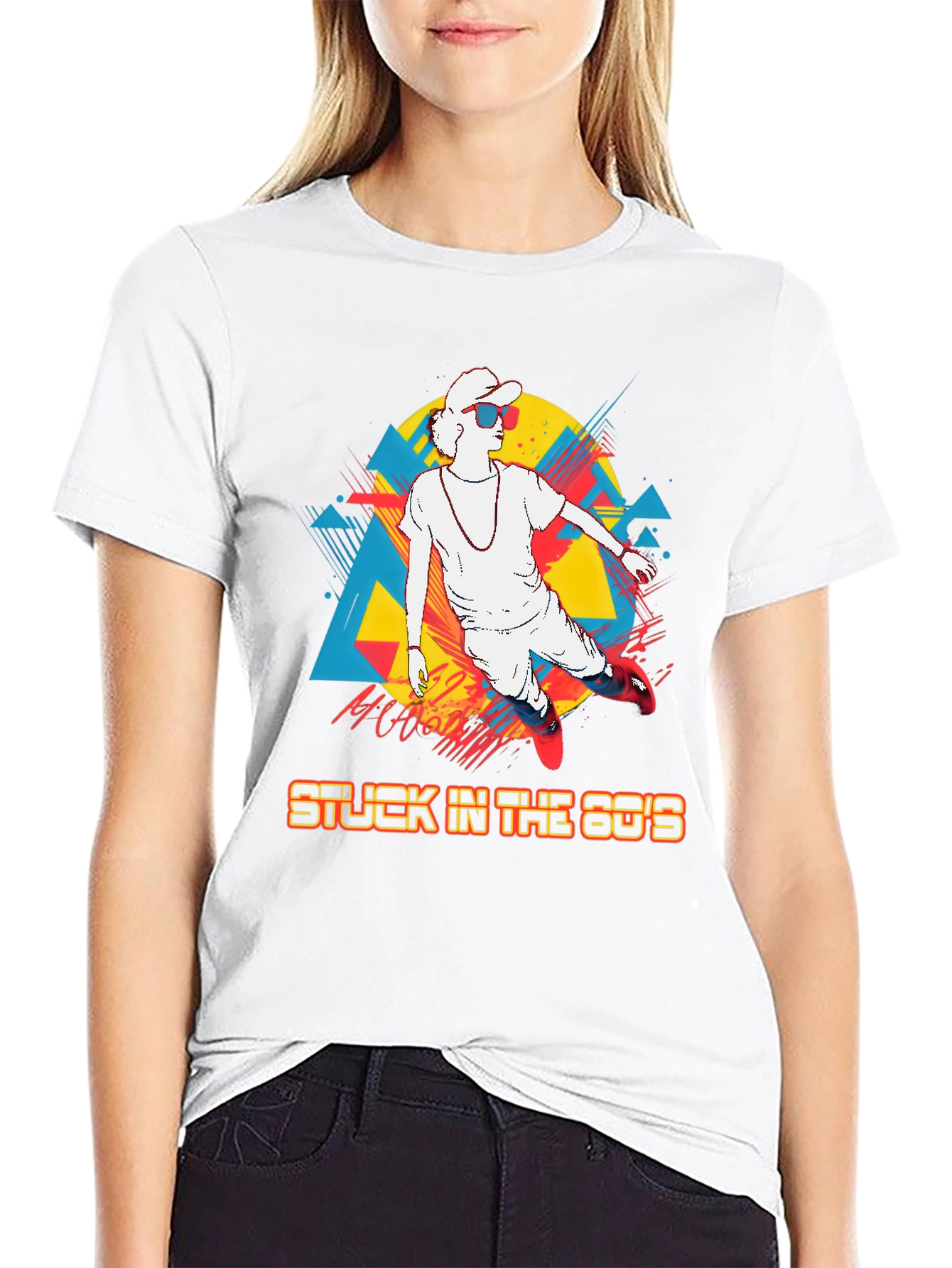 Stuck in the 80s Graphic Tee - Retro Vibe