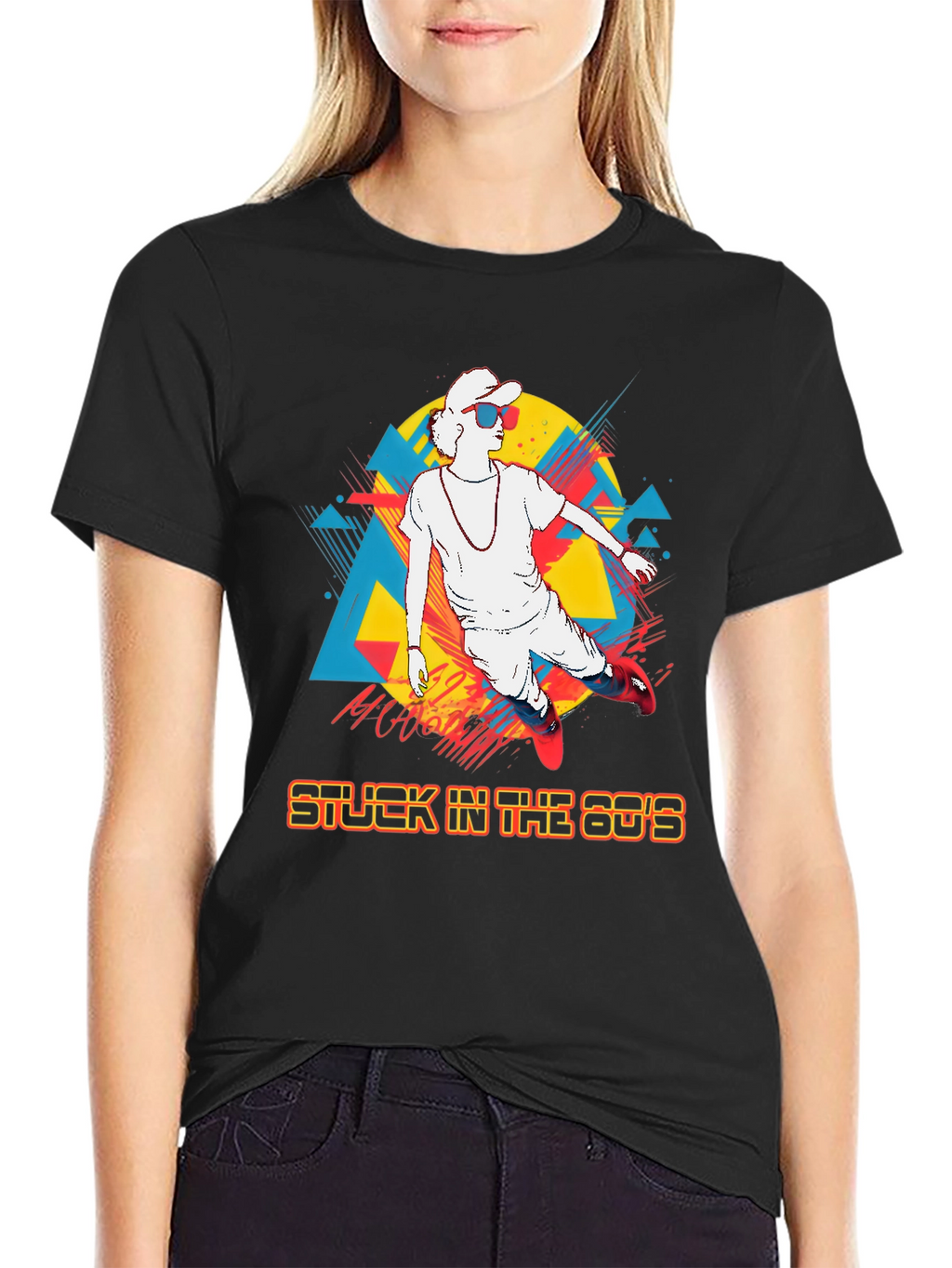 Stuck in the 80s Graphic Tee - Retro Vibe