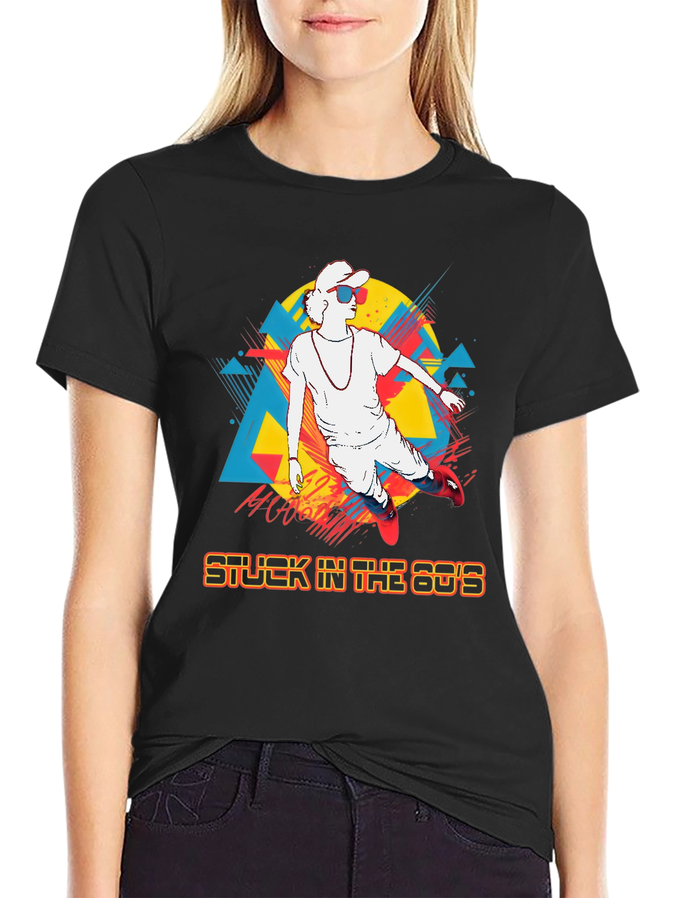 Stuck in the 80s Graphic Tee - Retro Vibe