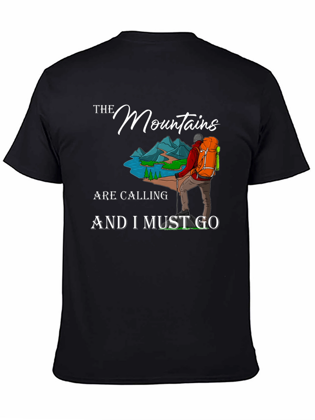 Mountain Calling Graphic Tee - Adventure Awaits!