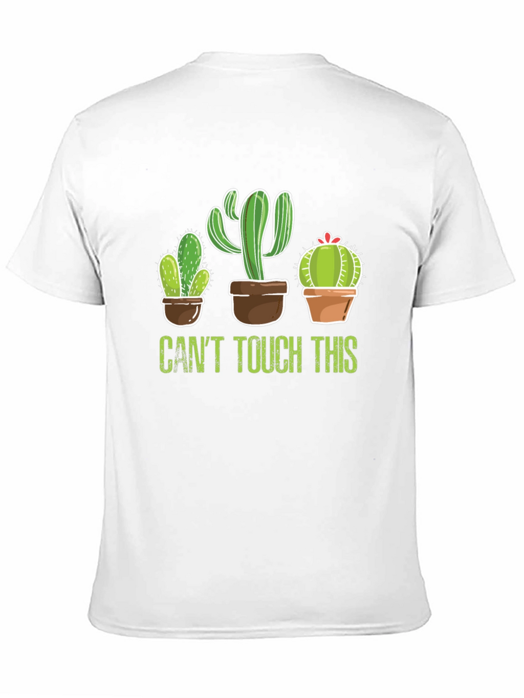 Cactus Graphic Tee - Cant Touch This Black T-Shirt