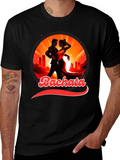 Bachata Dance T-Shirt - Urban Sunset