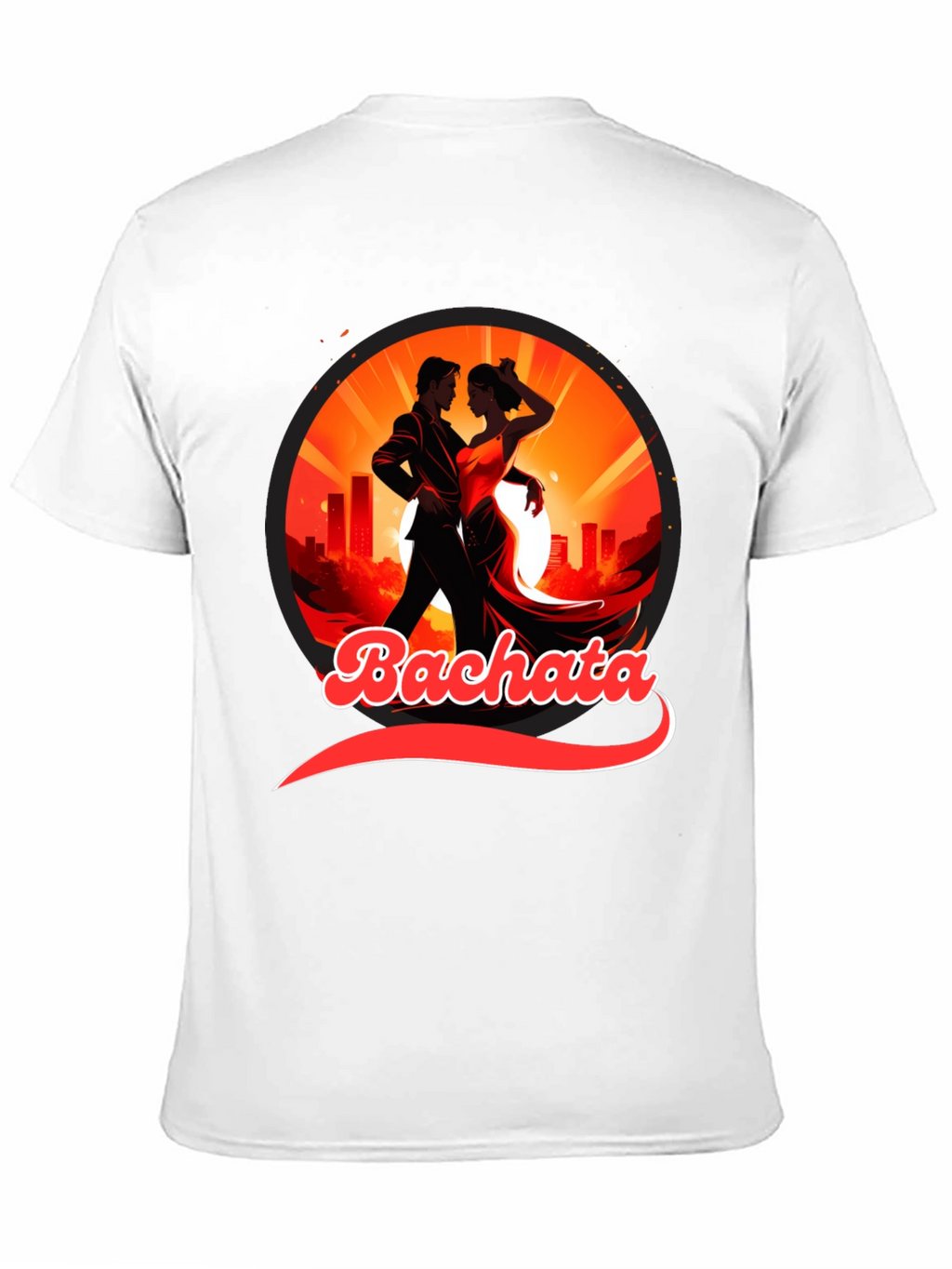 Bachata Dance T-Shirt - Urban Sunset