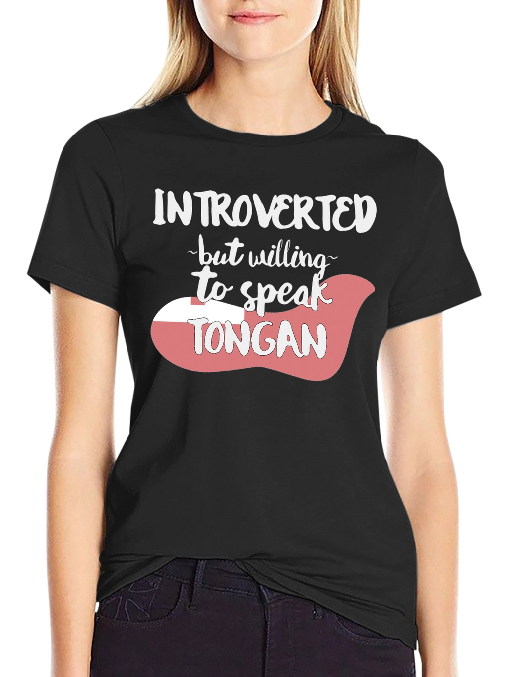 Introverted Tongan Speaker Tee