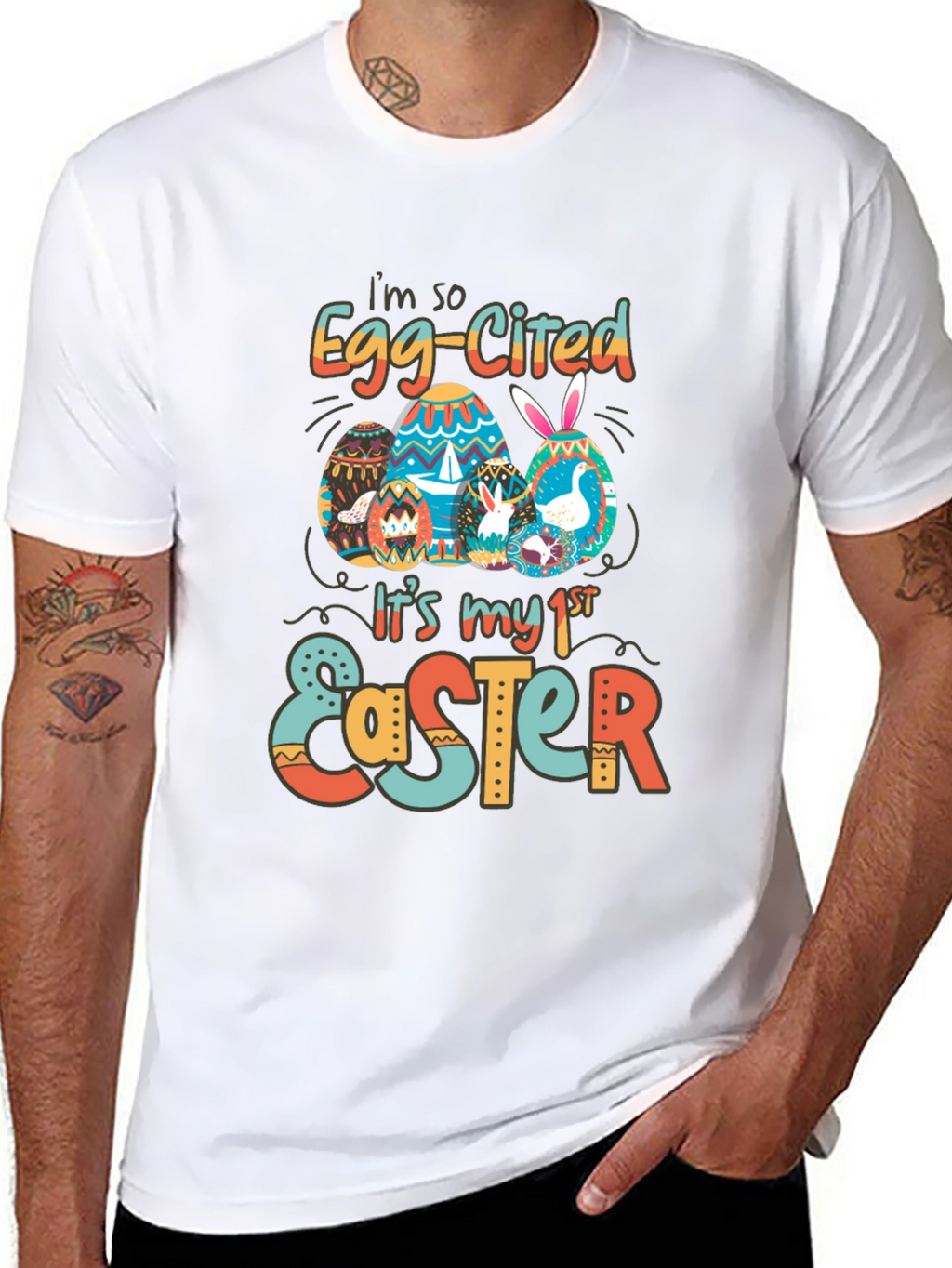 Easter Egg-Cited First Easter T-Shirt