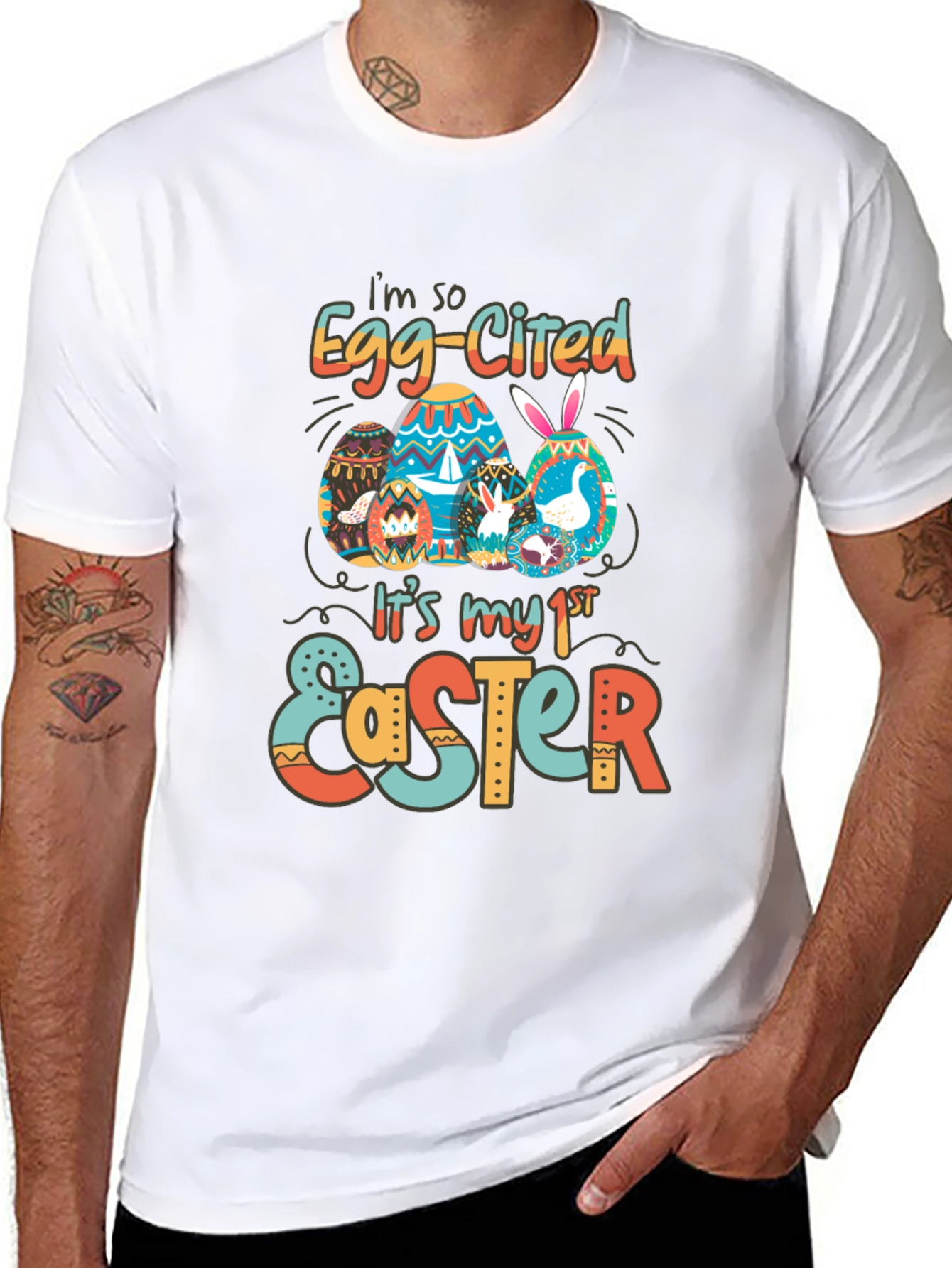 Easter Egg-Cited First Easter T-Shirt