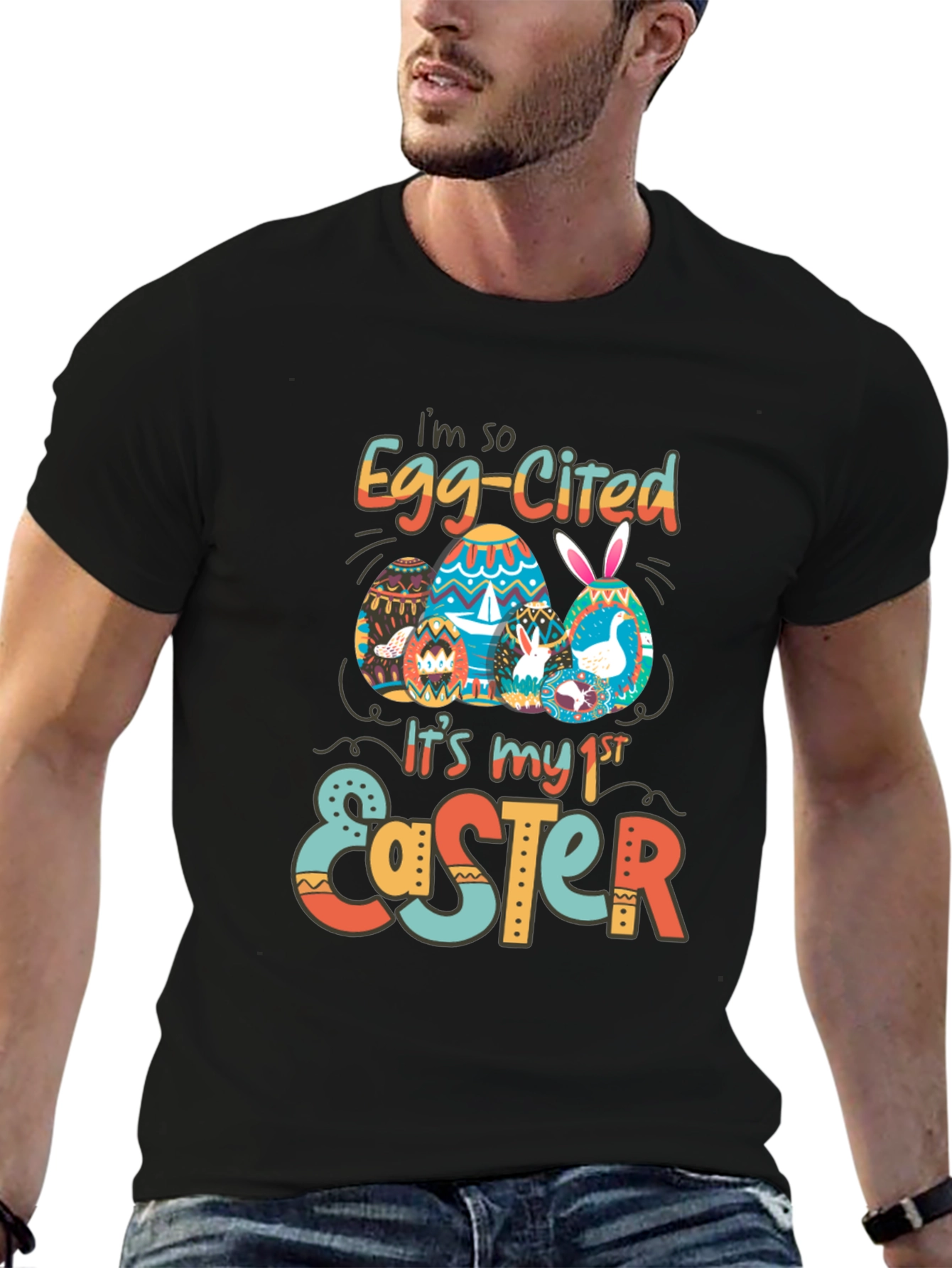 Easter Egg-Cited First Easter T-Shirt