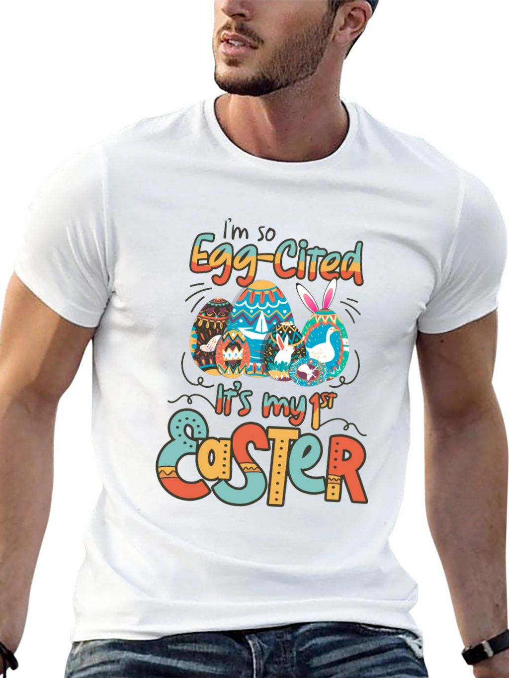 Easter Egg-Cited First Easter T-Shirt
