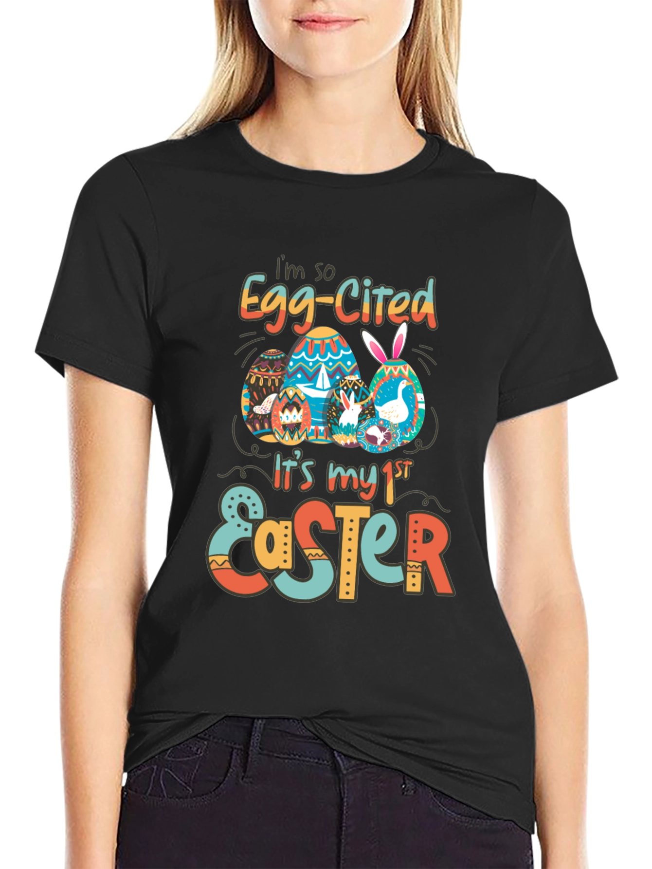 Easter Egg-Cited First Easter T-Shirt
