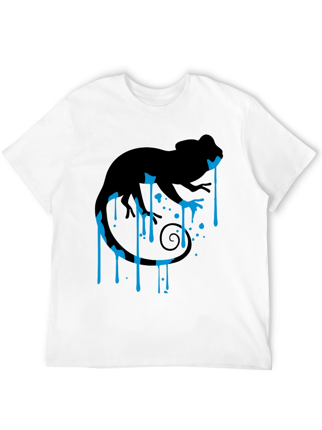 Cool Chameleon Graphic T-Shirt - Unique Design