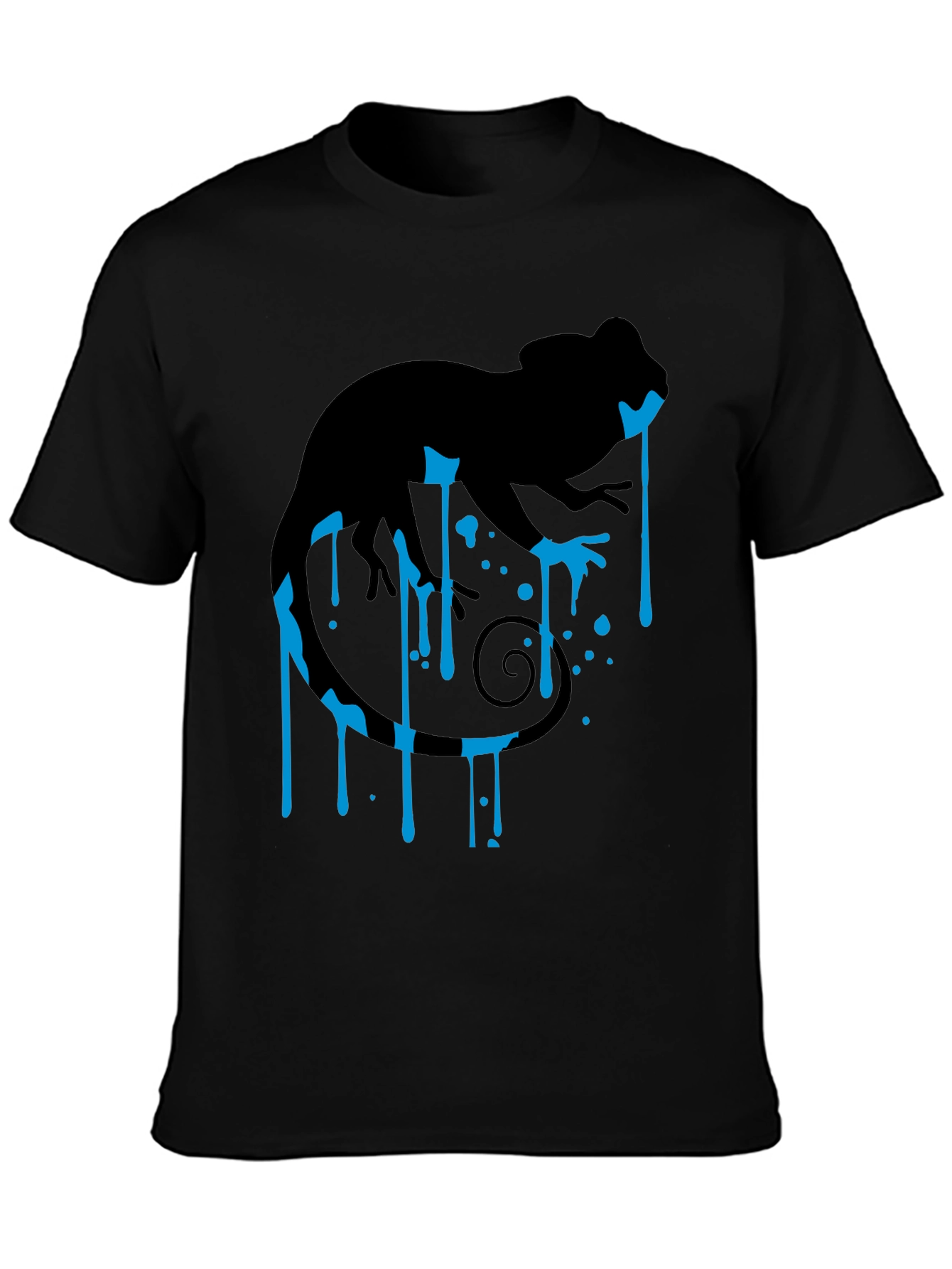 Cool Chameleon Graphic T-Shirt - Unique Design