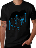 Cool Chameleon Graphic T-Shirt - Unique Design