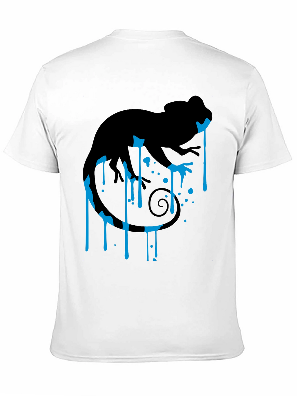 Cool Chameleon Graphic T-Shirt - Unique Design