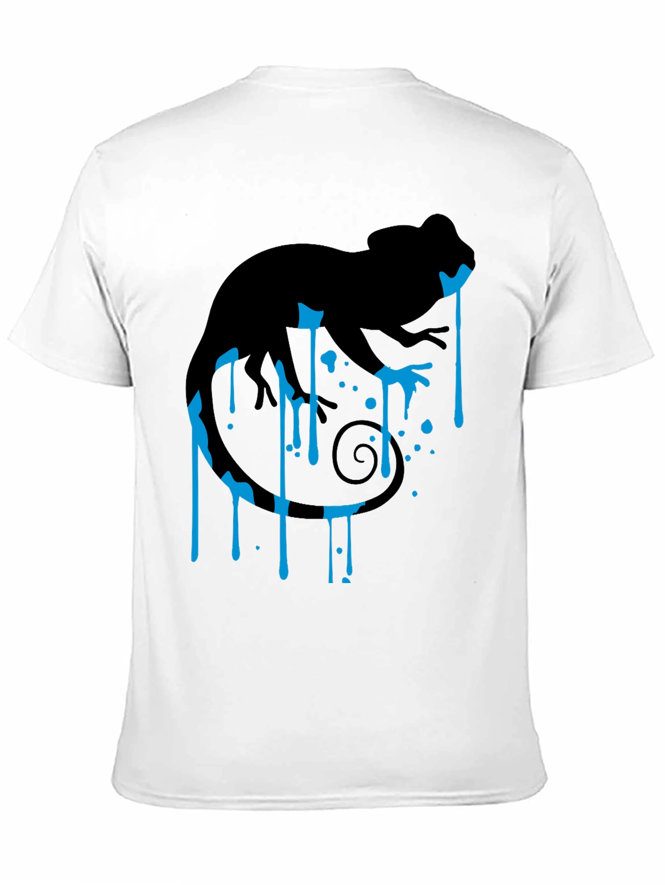 Cool Chameleon Graphic T-Shirt - Unique Design