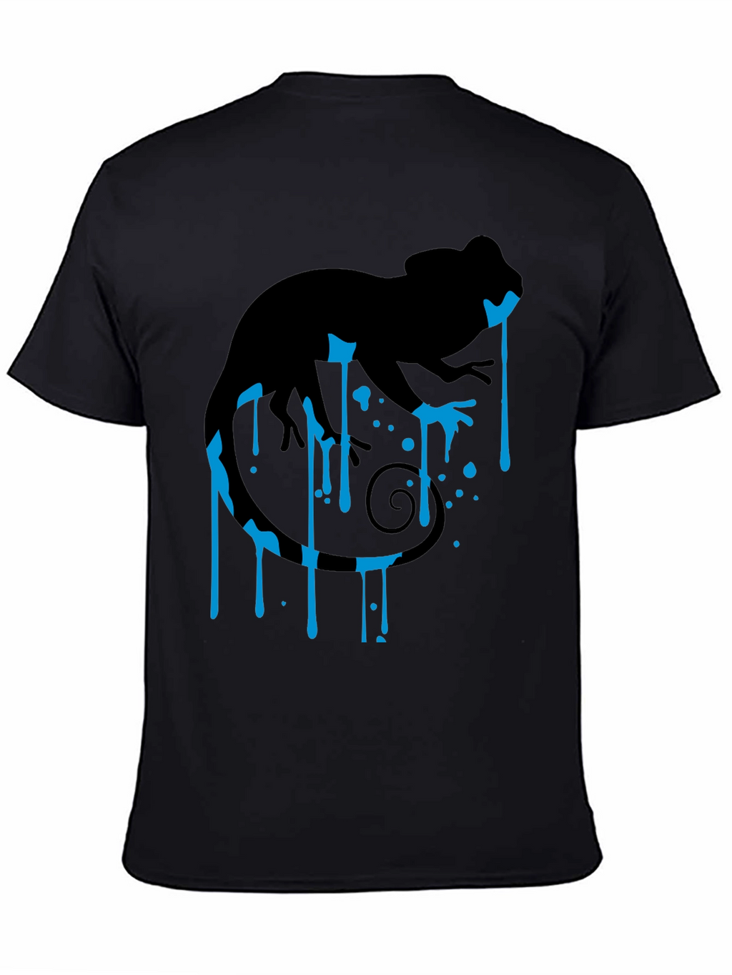 Cool Chameleon Graphic T-Shirt - Unique Design