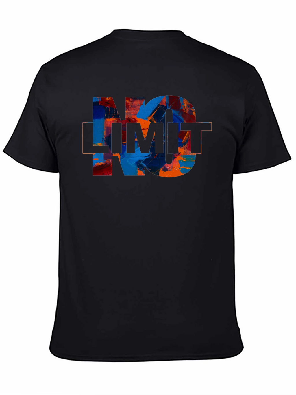 No Limit Graphic Print Crew Neck T-Shirt