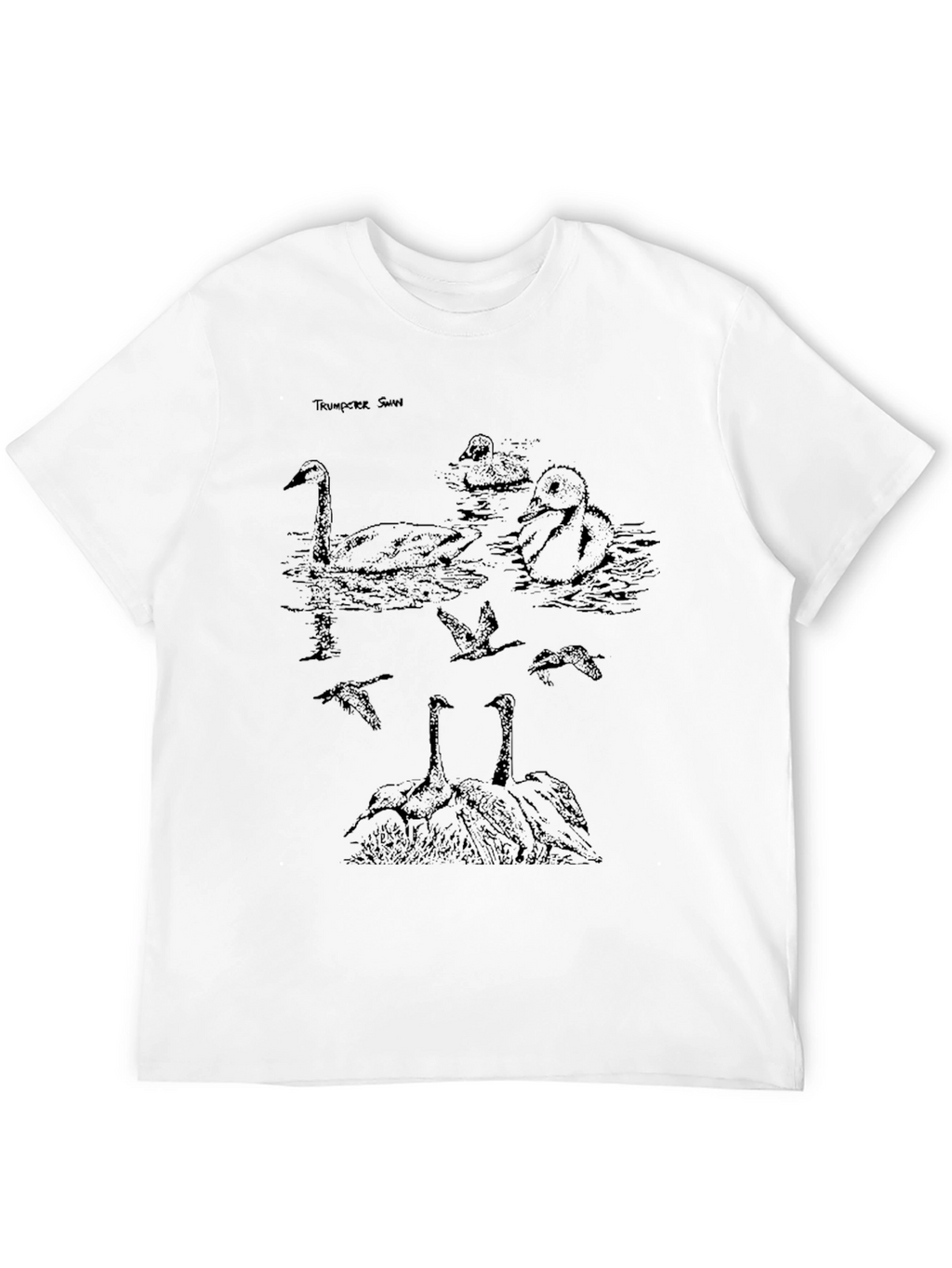 Trumpeter Swan Graphic T-Shirt