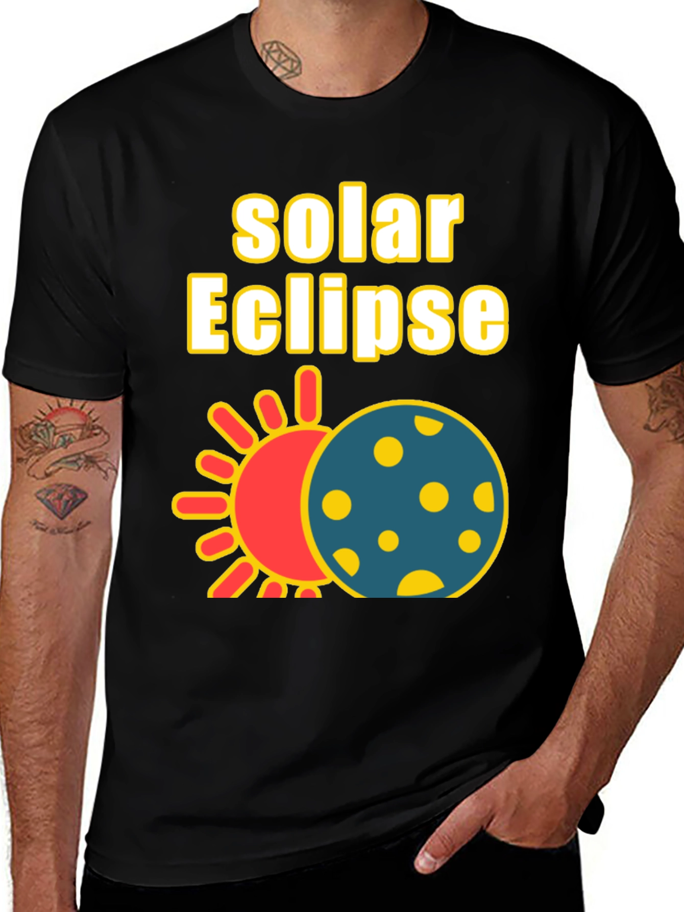 Solar Eclipse Graphic T-Shirt - Astronomy Tee