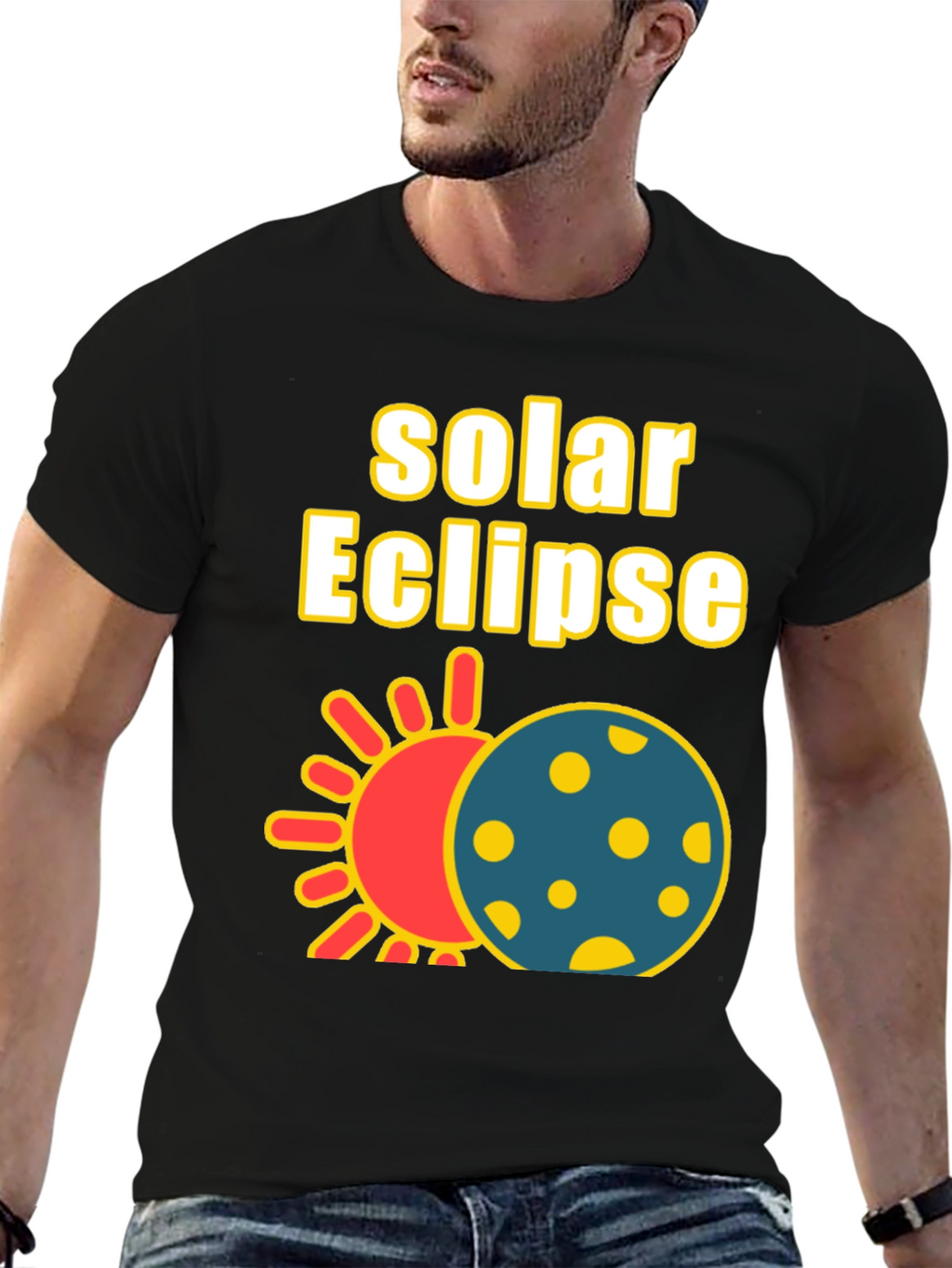 Solar Eclipse Graphic T-Shirt - Astronomy Tee