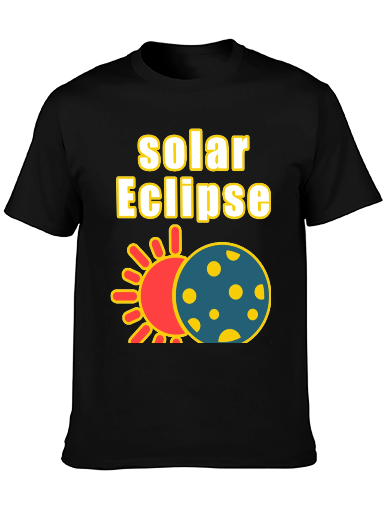 Solar Eclipse Graphic T-Shirt - Astronomy Tee