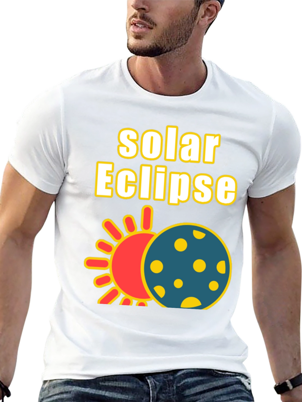 Solar Eclipse Graphic T-Shirt - Astronomy Tee