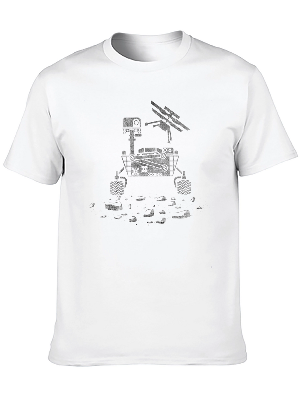 Mars Rover Graphic T-Shirt - Black