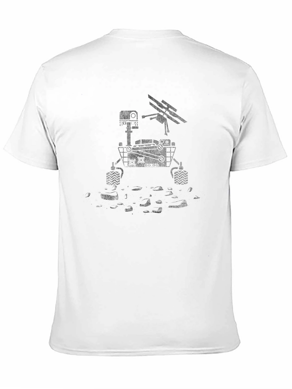 Mars Rover Graphic T-Shirt - Black