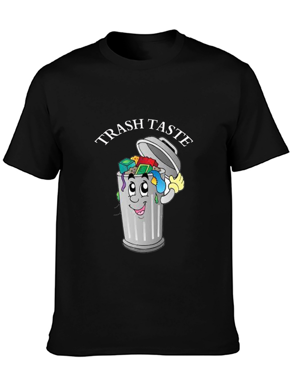 Trash Taste T-Shirt - Funny Cartoon Graphic Tee