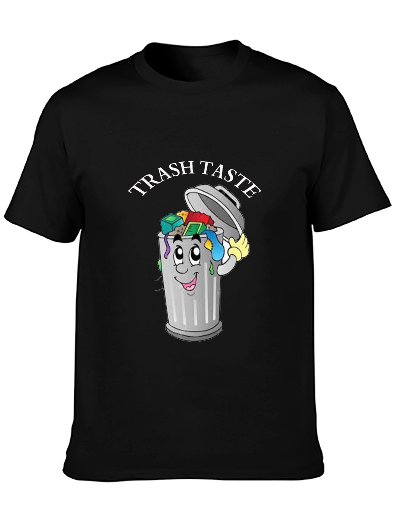 Trash Taste T-Shirt - Funny Cartoon Graphic Tee