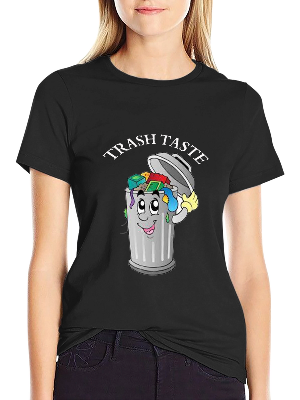 Trash Taste T-Shirt - Funny Cartoon Graphic Tee