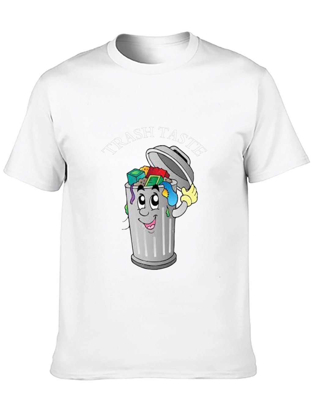 Trash Taste T-Shirt - Funny Cartoon Graphic Tee