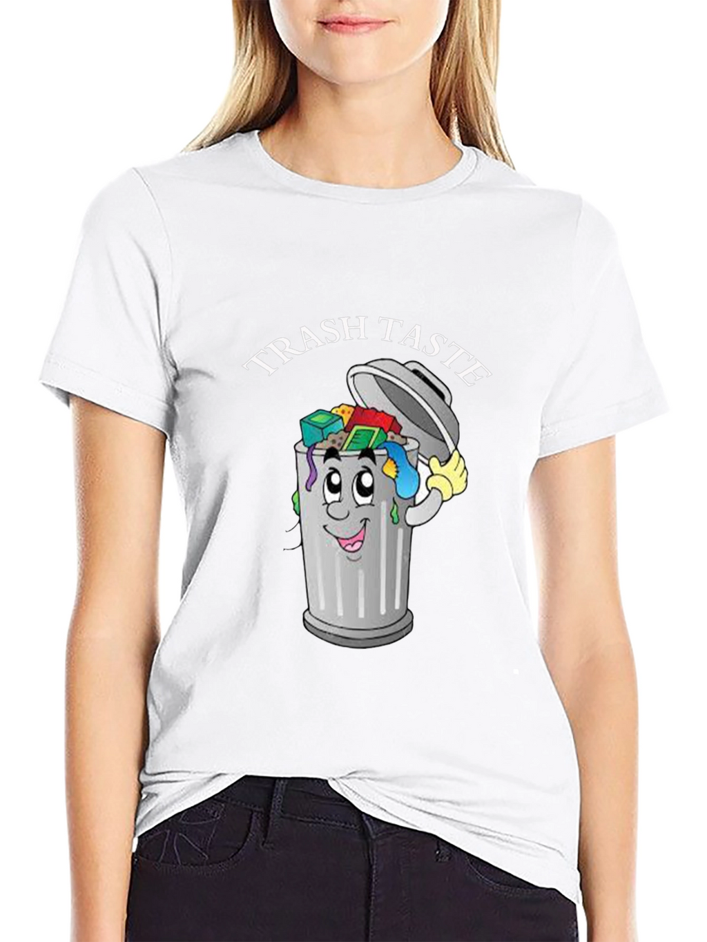Trash Taste T-Shirt - Funny Cartoon Graphic Tee