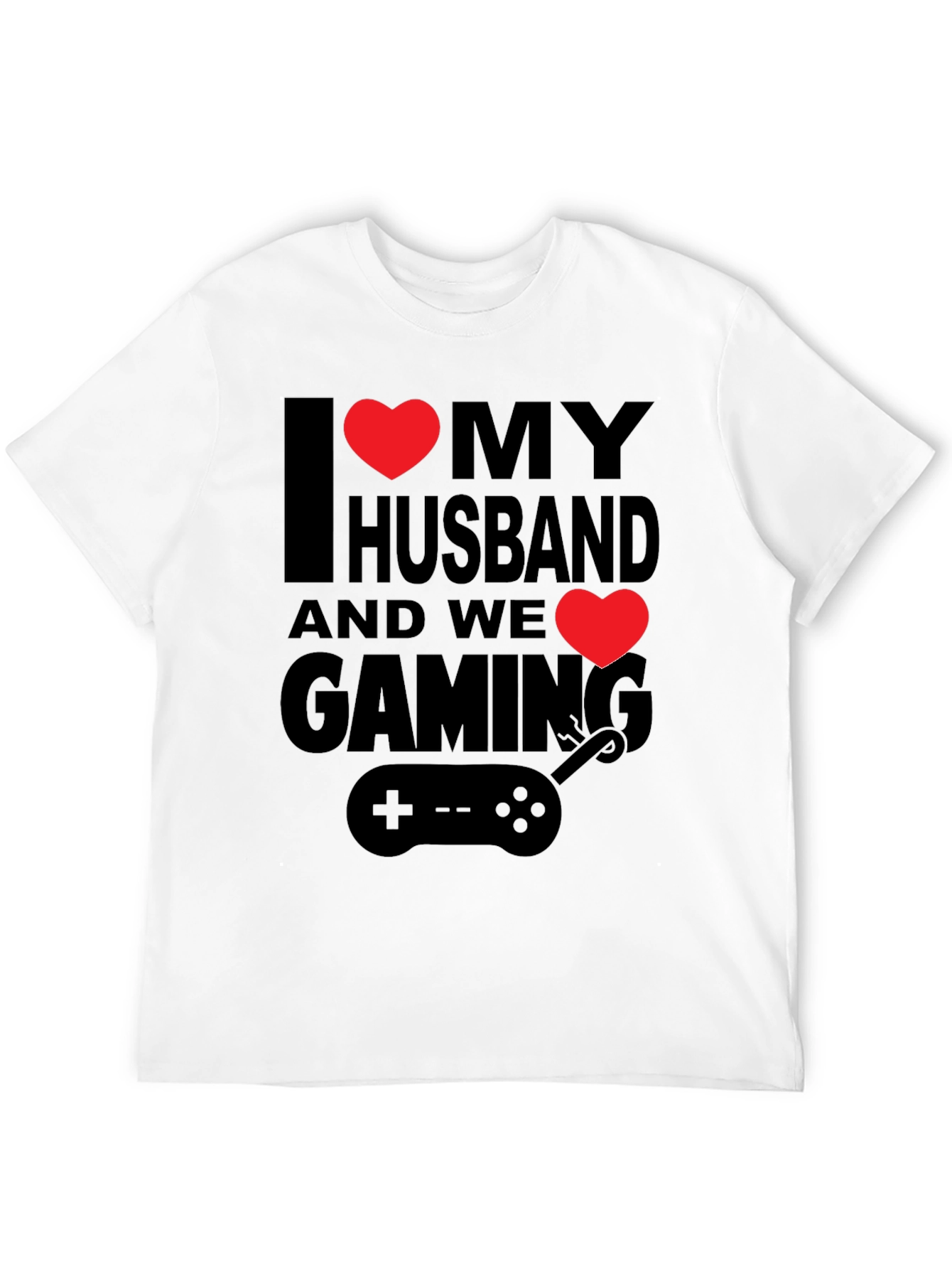 I Love My Husband Gaming T-Shirt