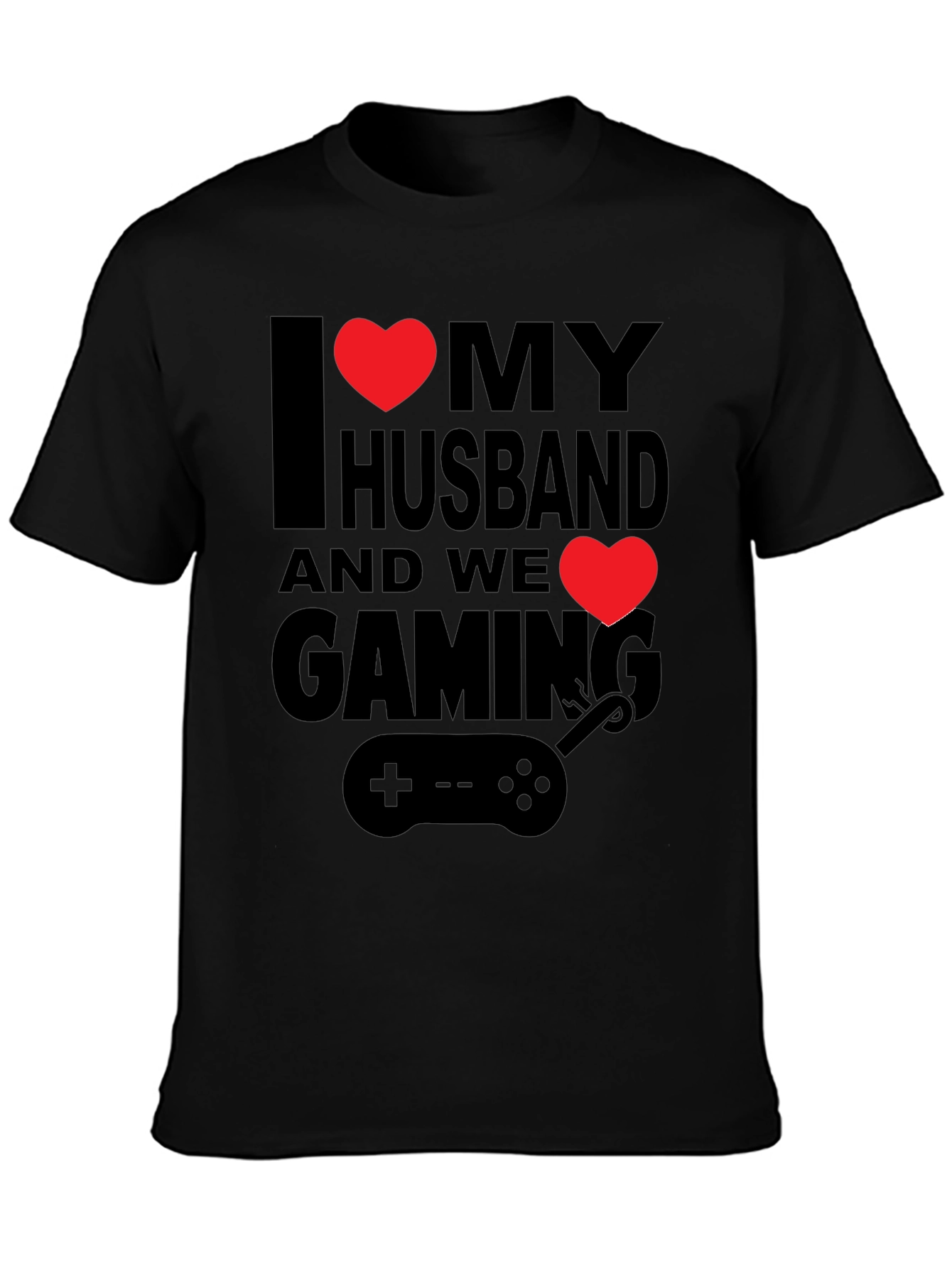 I Love My Husband Gaming T-Shirt