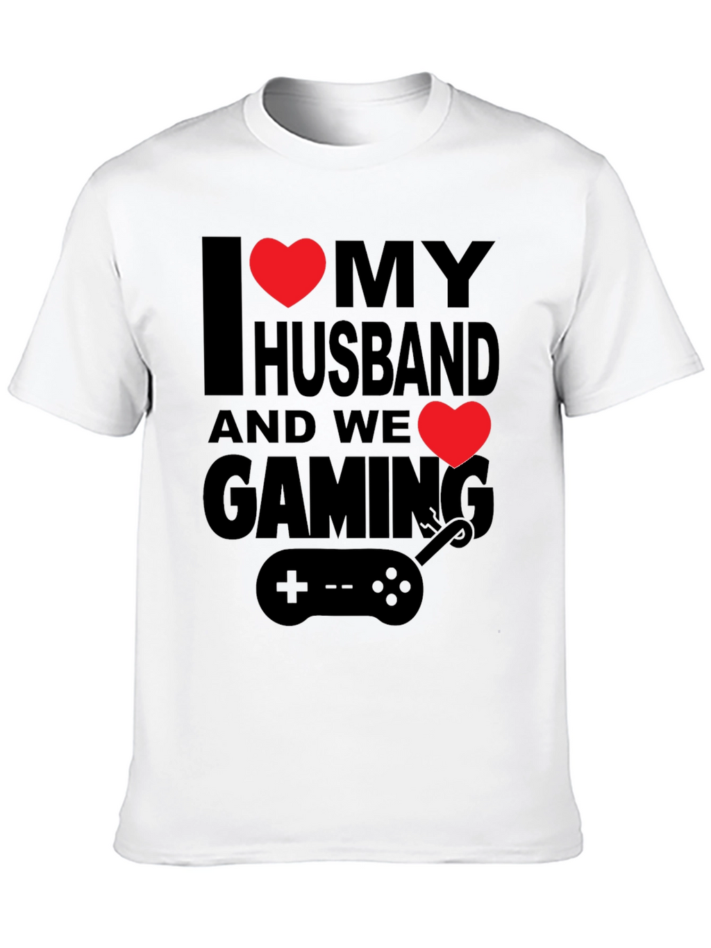 I Love My Husband Gaming T-Shirt