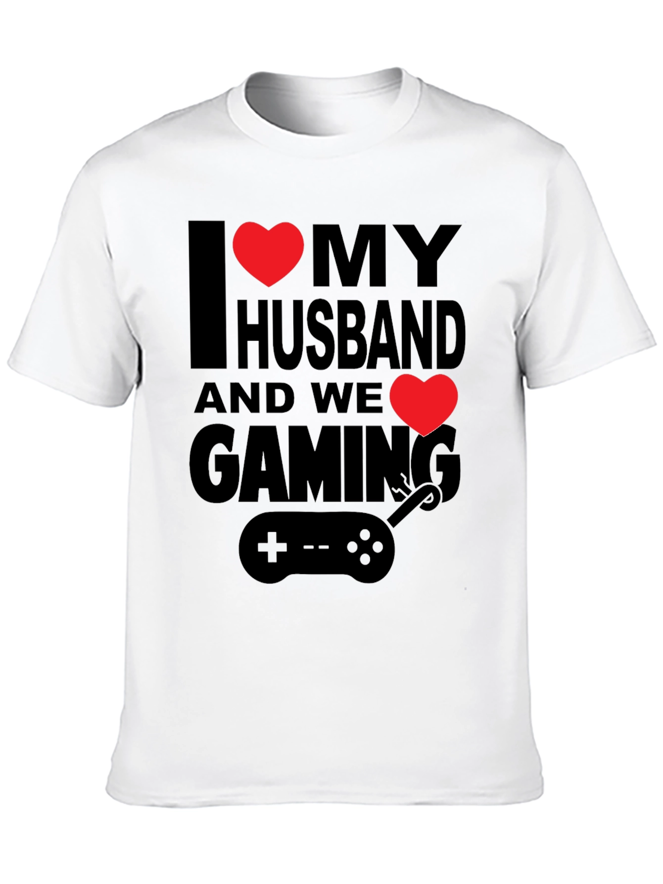 I Love My Husband Gaming T-Shirt