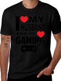 I Love My Husband Gaming T-Shirt
