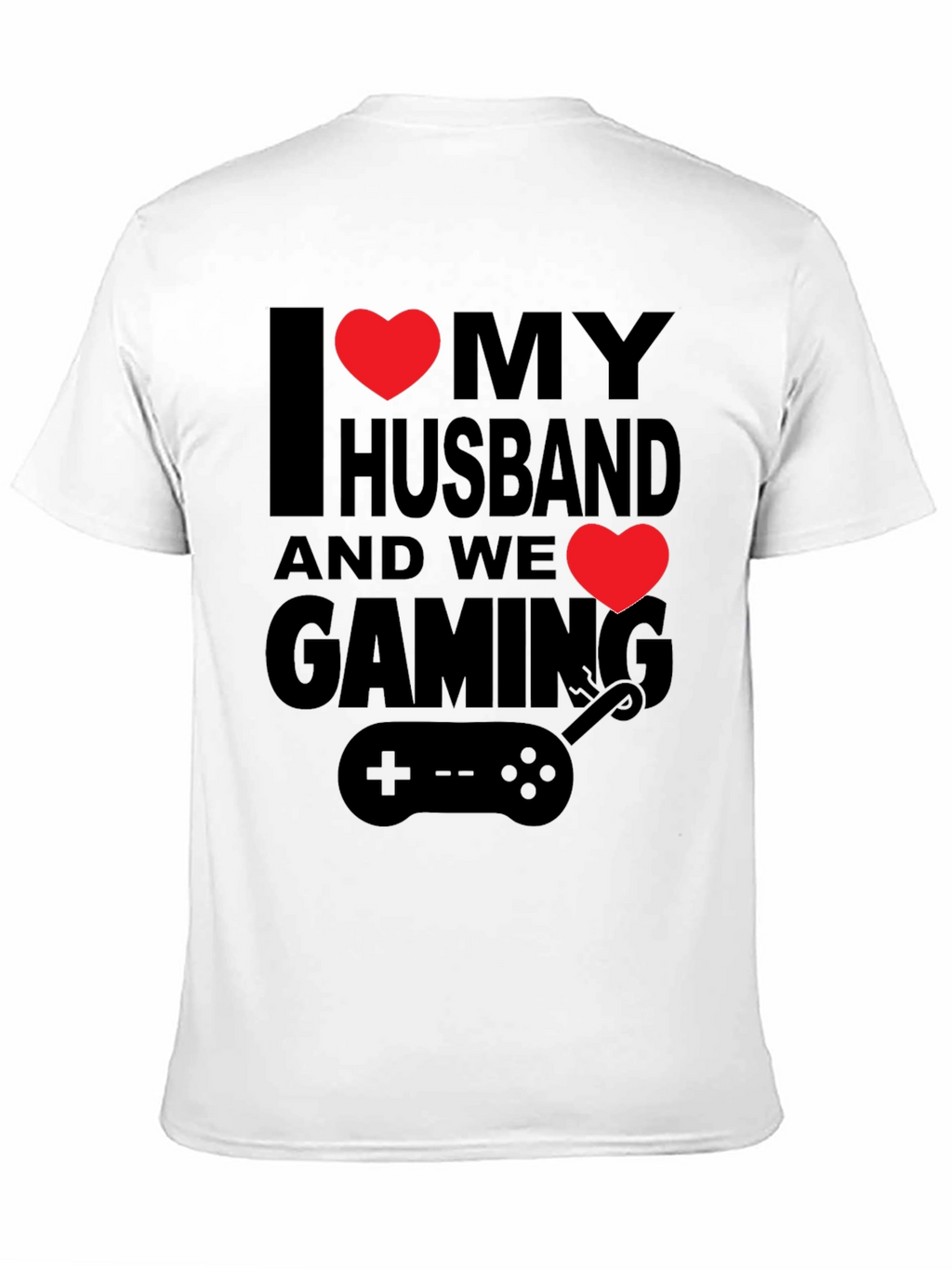 I Love My Husband Gaming T-Shirt
