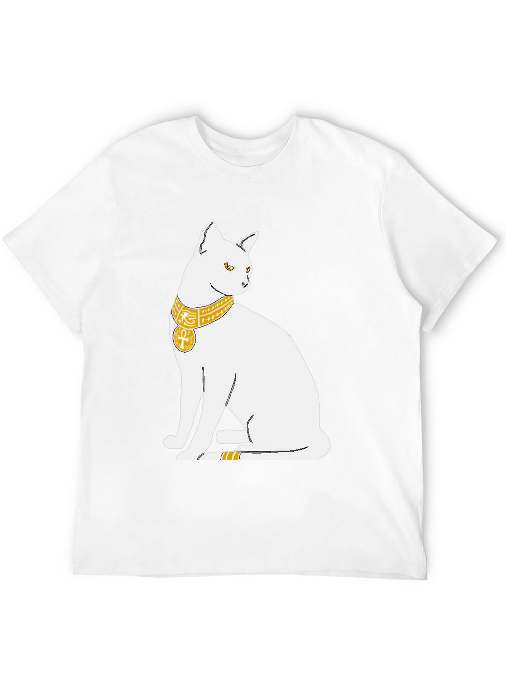 Egyptian Cat T-Shirt - Bastet Goddess Design