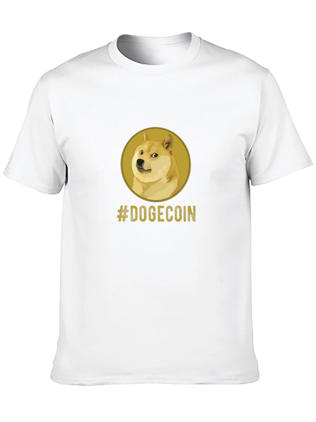 Dogecoin Meme Black T-Shirt - Crypto Currency Tee
