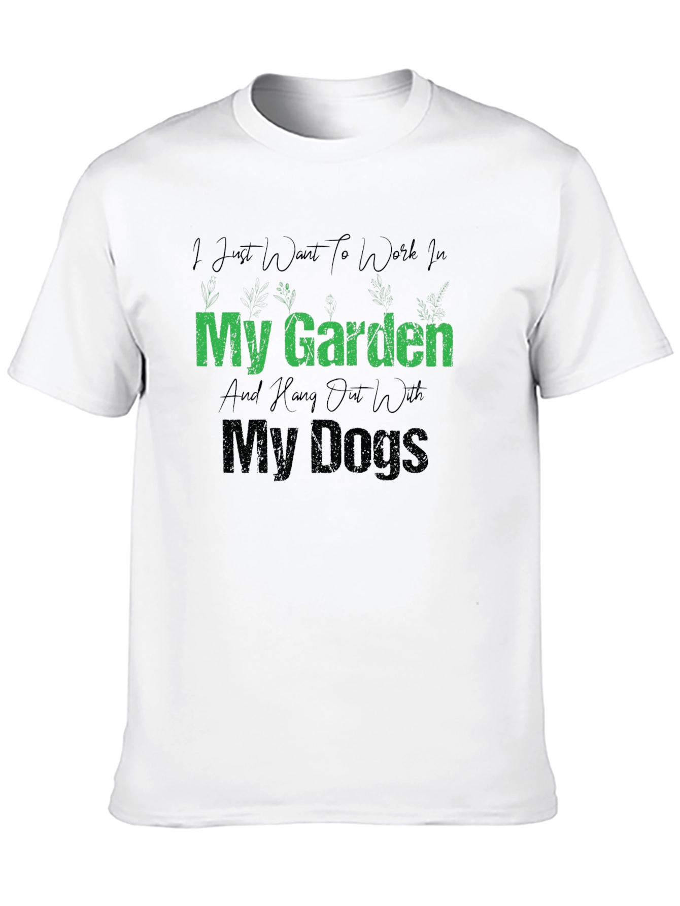 Gardening & Dog Lover T-Shirt