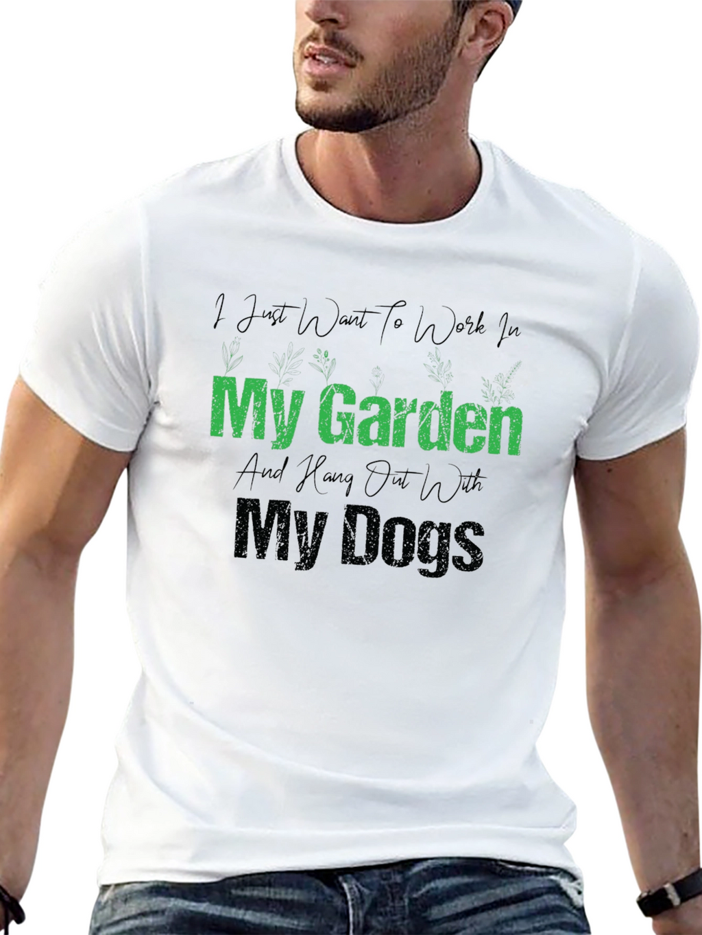Gardening & Dog Lover T-Shirt