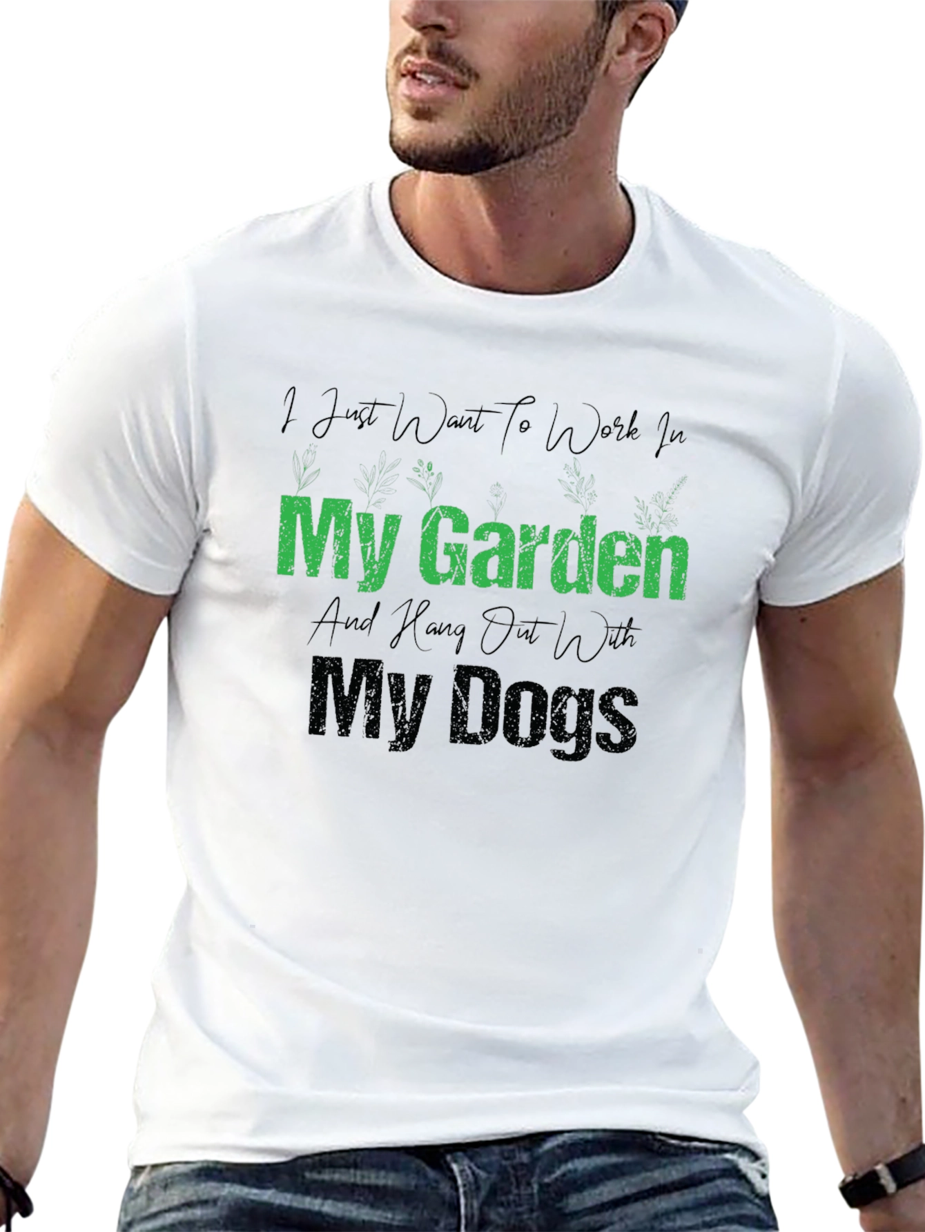 Gardening & Dog Lover T-Shirt