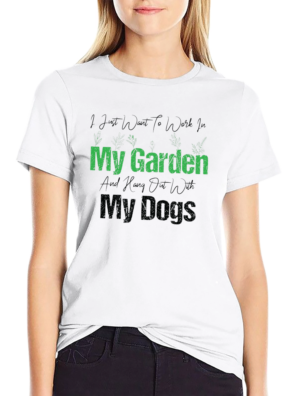 Gardening & Dog Lover T-Shirt