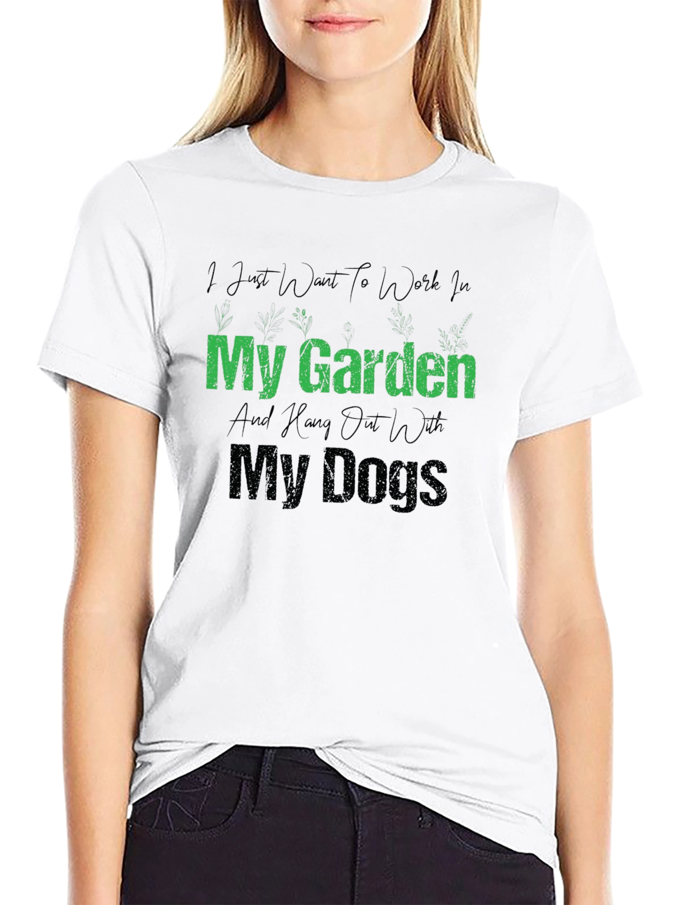 Gardening & Dog Lover T-Shirt