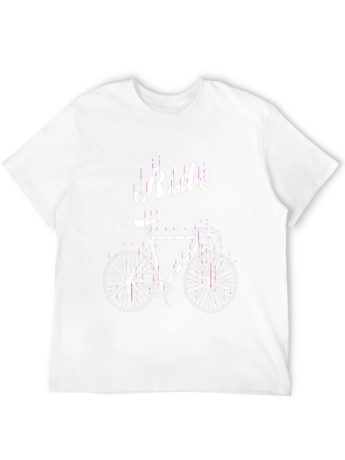 Ride Bicycle Graphic Tee - Cool Cycling Shirt