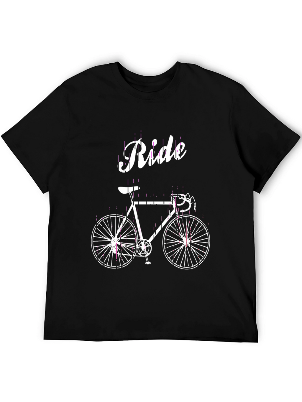 Ride Bicycle Graphic Tee - Cool Cycling Shirt