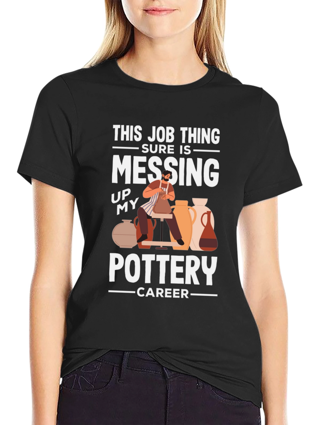 Funny Pottery Career T-Shirt