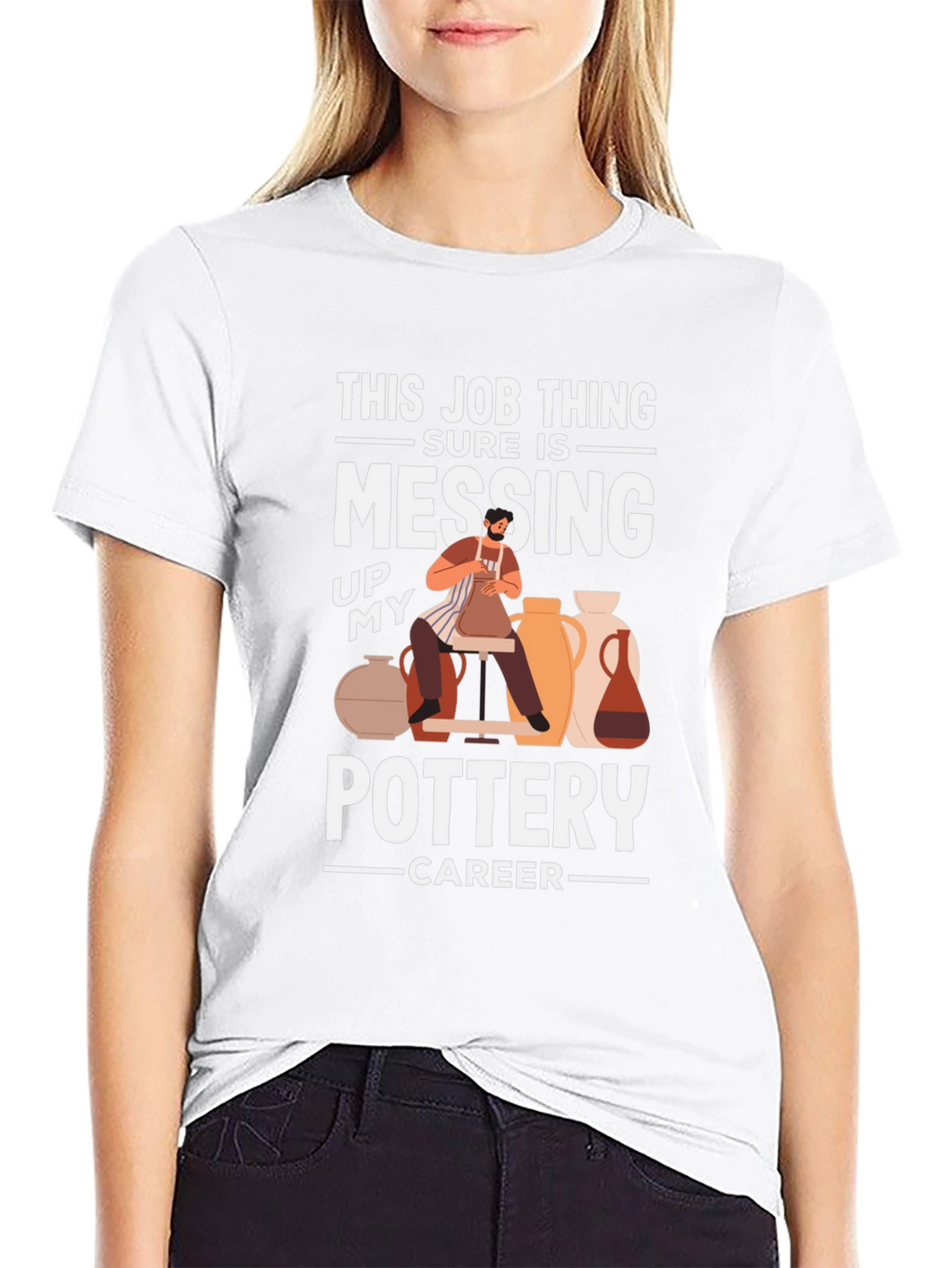 Funny Pottery Career T-Shirt
